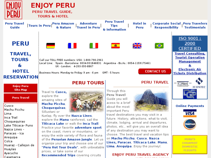 www.enjoyperu.com