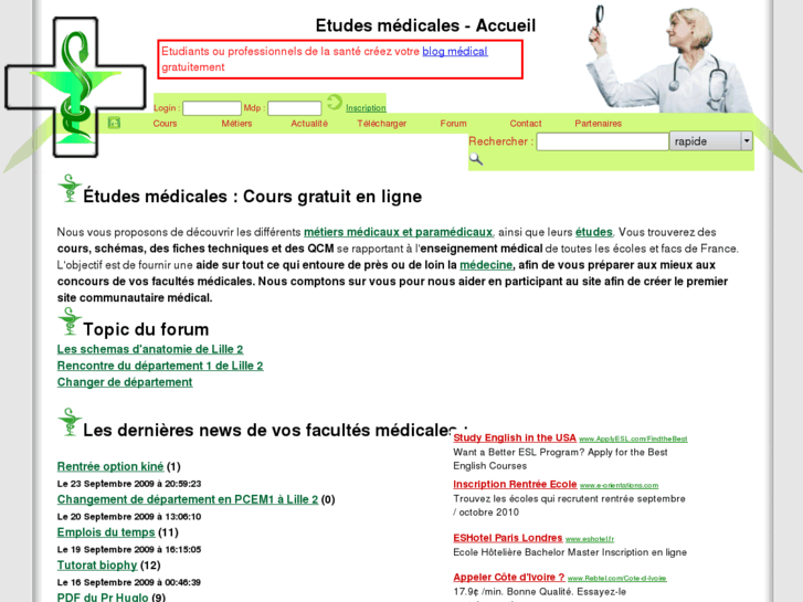 www.etudes-medicales.fr