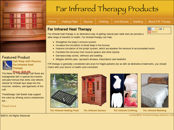 www.far-infrared-therapy-products.com