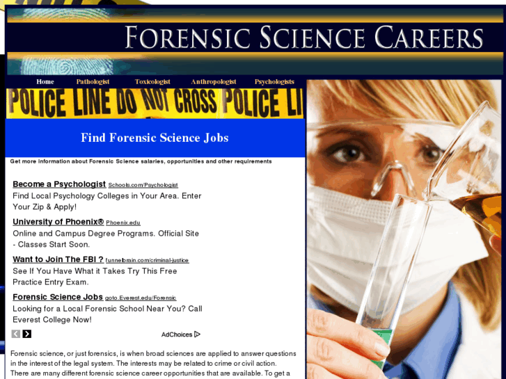 www.findforensicsciencejobs.com