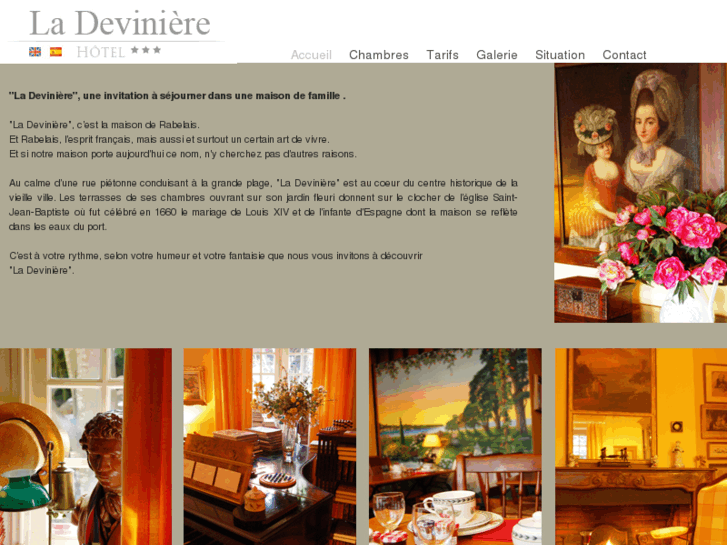 www.hotel-la-deviniere.com