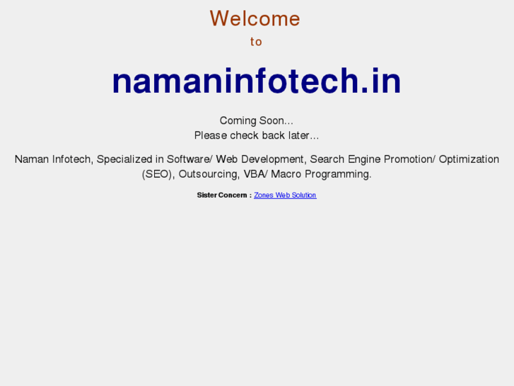 www.namaninfotech.in