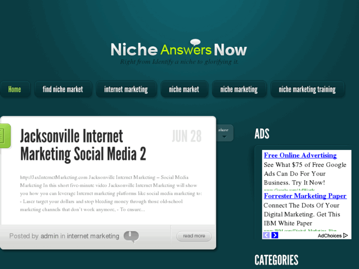 www.nicheanswersnow.com