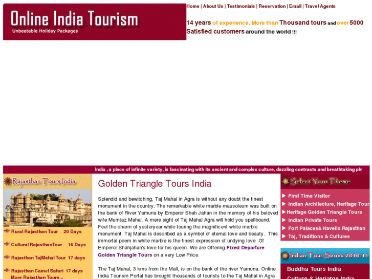 www.onlineindiatourism.com