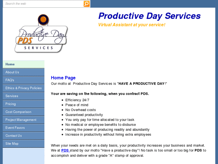 www.productivedayservices.com