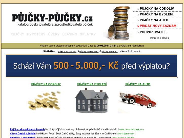 www.pujcky-pujcky.cz