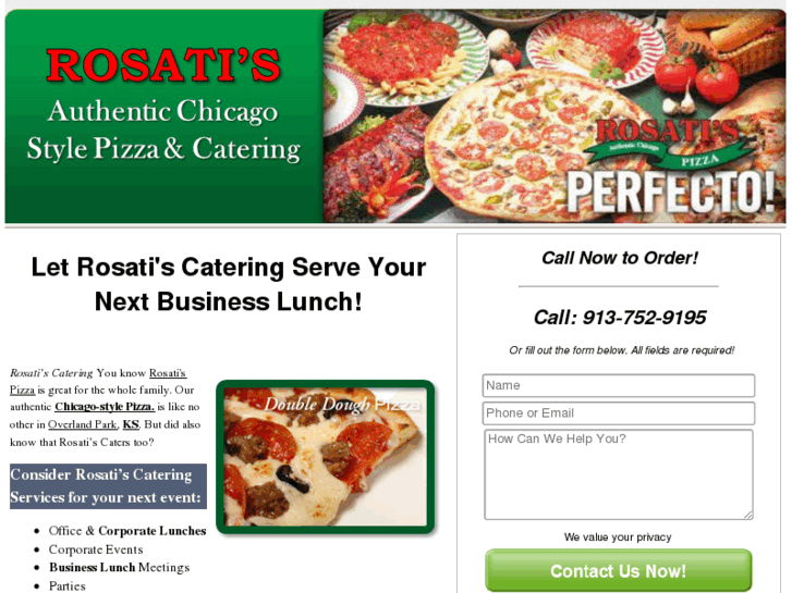 www.rosatis-catering.com