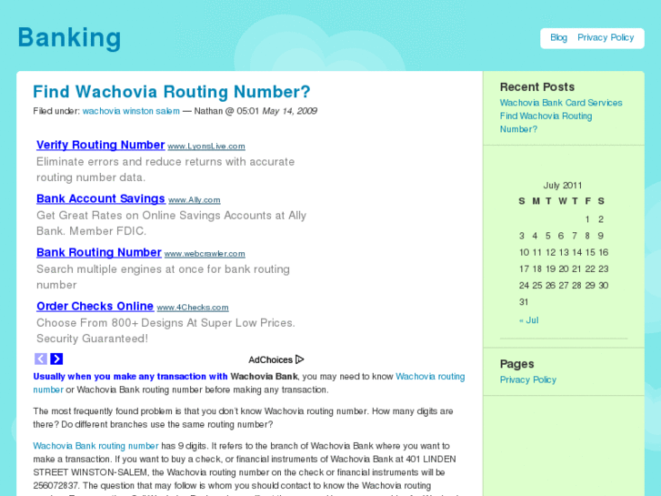 www.wachoviaroutingnumber.com