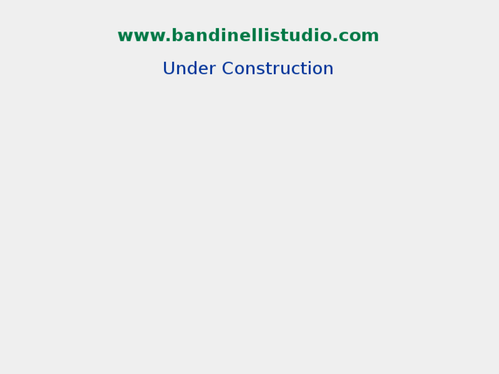 www.bandinellistudio.com