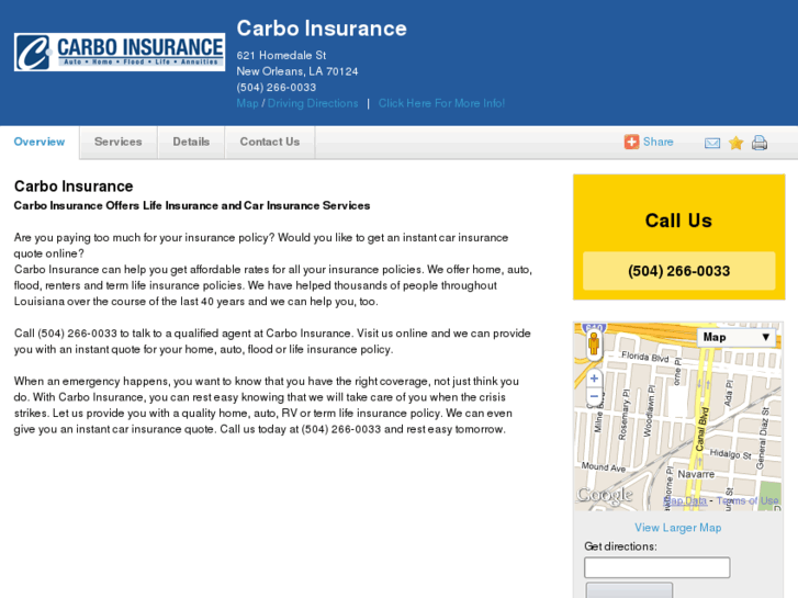 www.carboinsurance.net