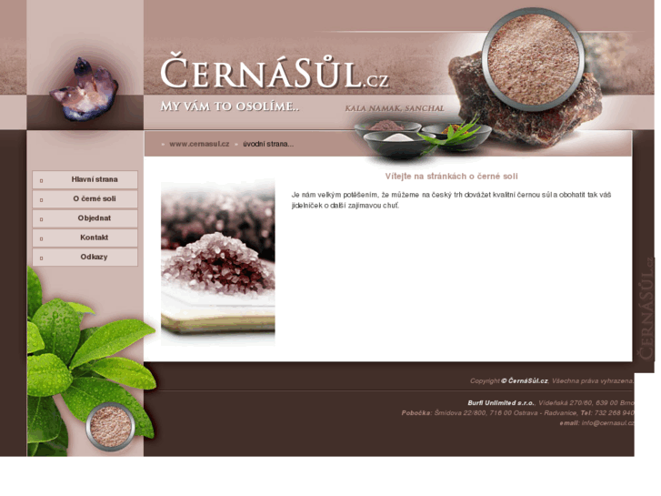 www.cernasul.cz