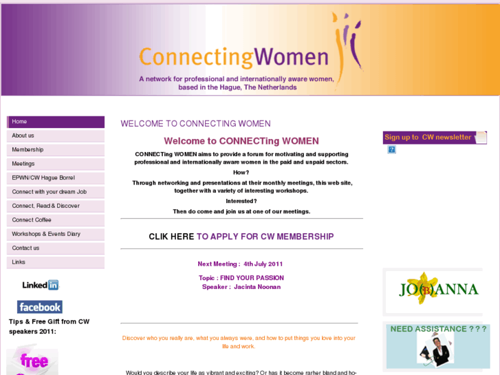 www.connectingwomen.nl