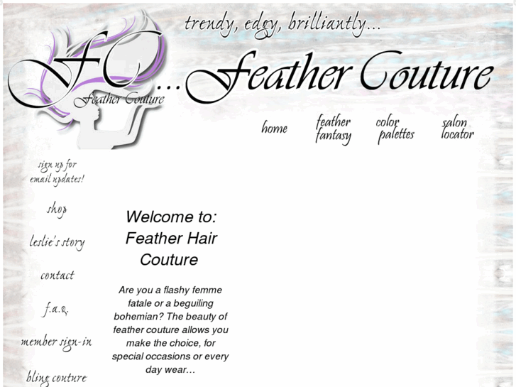 www.featherhaircouture.com