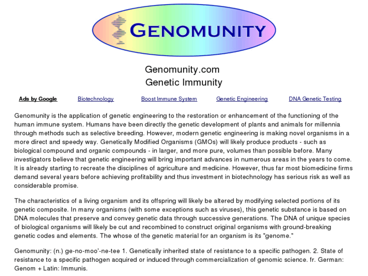 www.genomunity.com