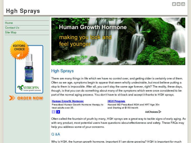 www.hghsprays.info