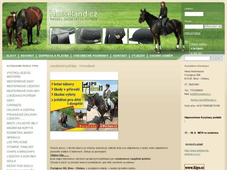 www.horseland.cz