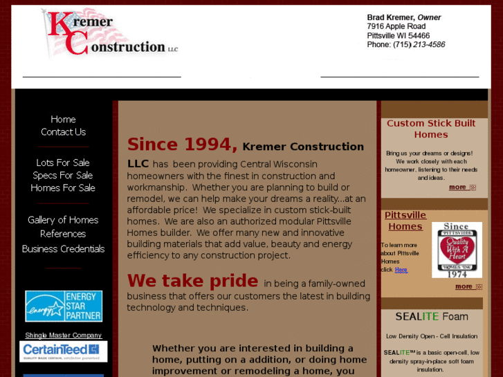 www.kremerconstructionllc.com