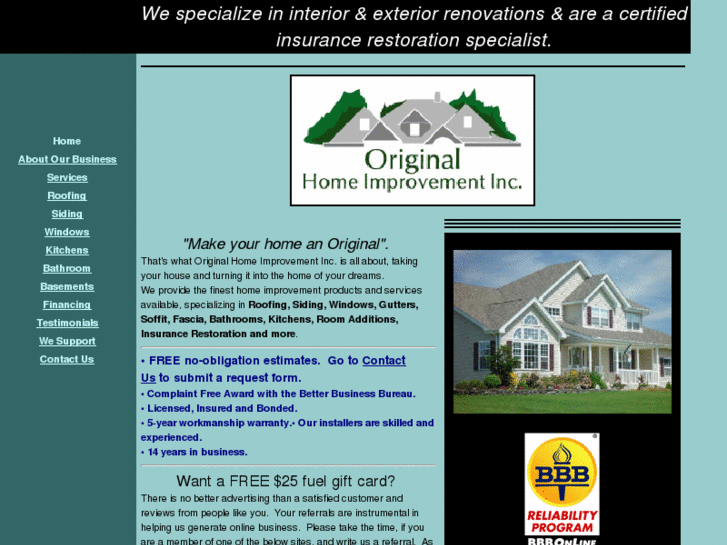 www.originalhomeimprovement.com