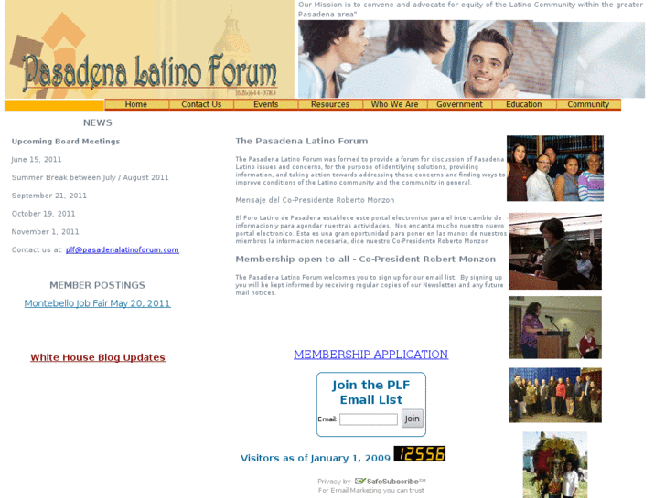 www.pasadenalatinoforum.com