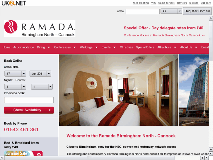 www.ramada-cannock.com