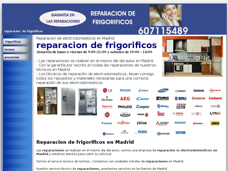 www.reparacionfrigorificosweb.es