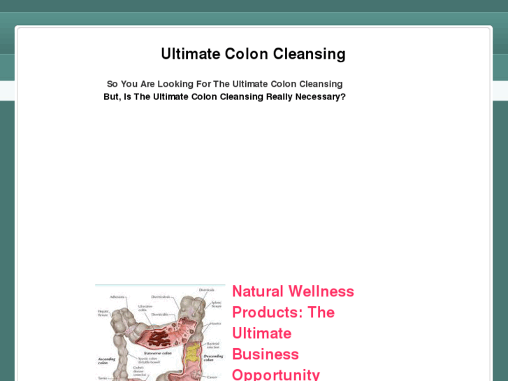 www.ultimatecoloncleansing.org