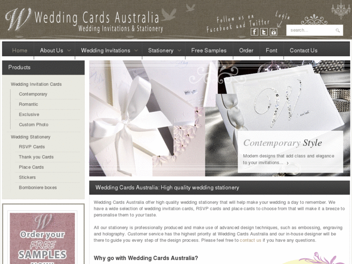 www.weddingcardsaustralia.com