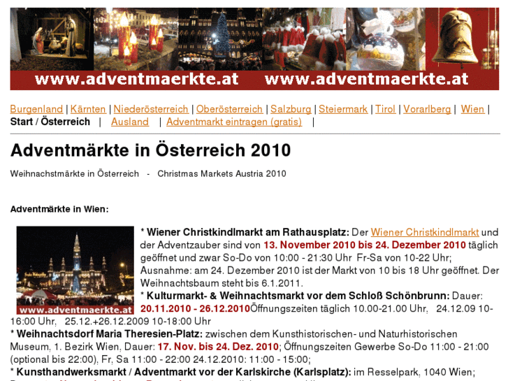 www.adventmaerkte.at