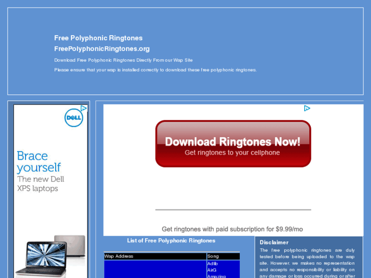 www.freepolyphonicringtones.org