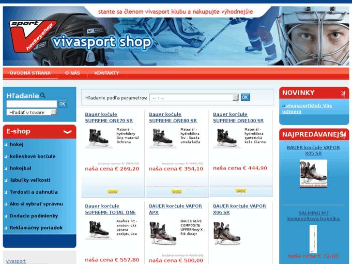 www.vivasportshop.eu