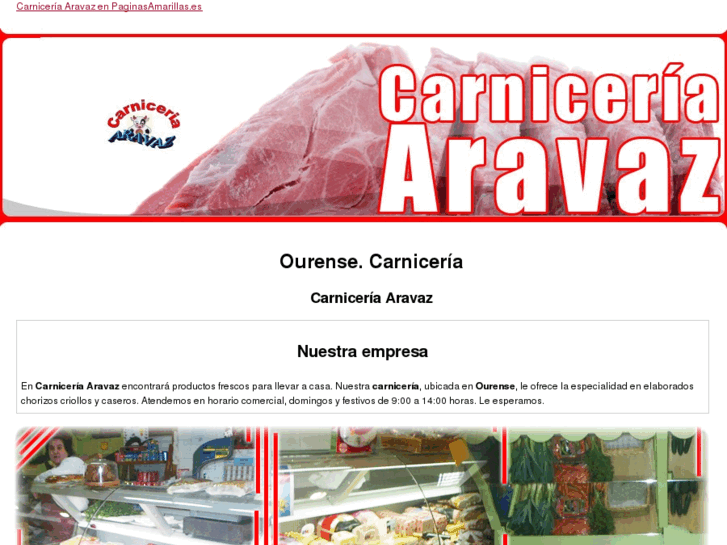 www.carniceriaaravaz.com