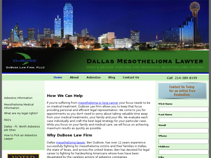 www.dallaslungcancerlawyer.com