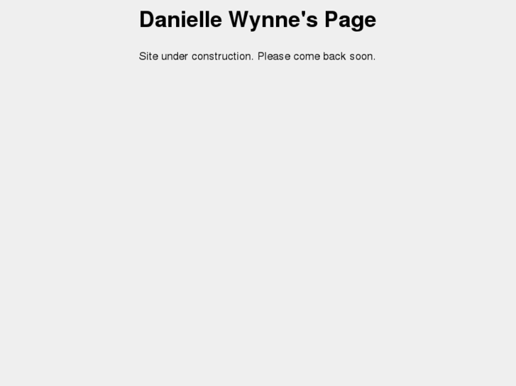 www.daniellewynne.com