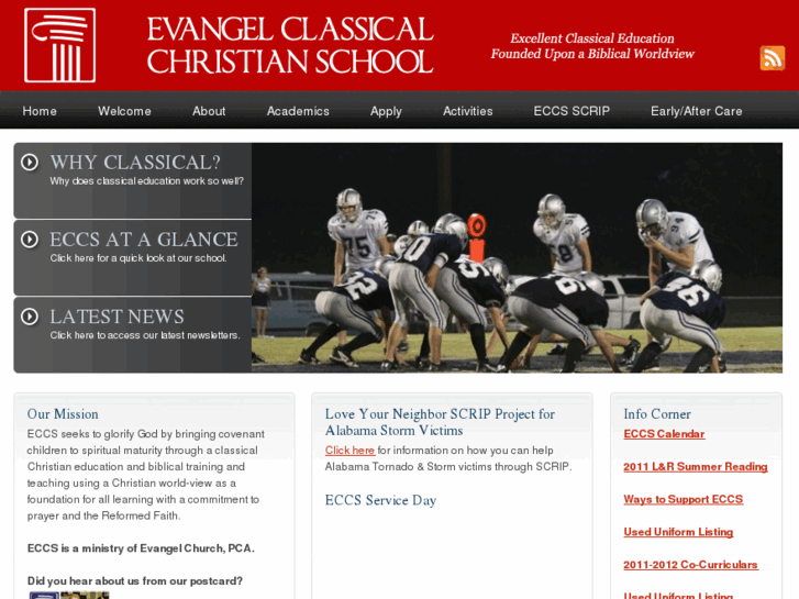 www.evangelclassical.org