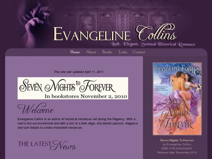 www.evangelinecollins.com