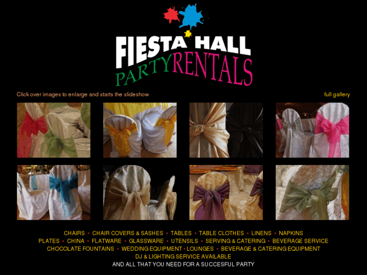 www.fiestahallpartyrentals.com