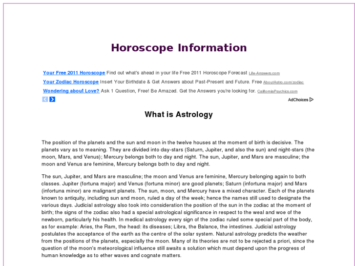 www.horoscope.info