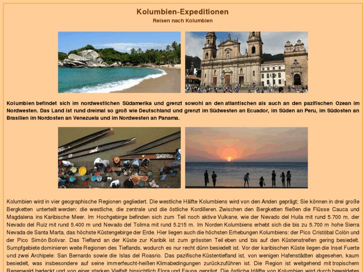 www.kolumbien-expeditionen.de