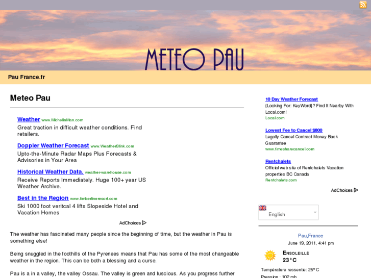 www.meteopau.com