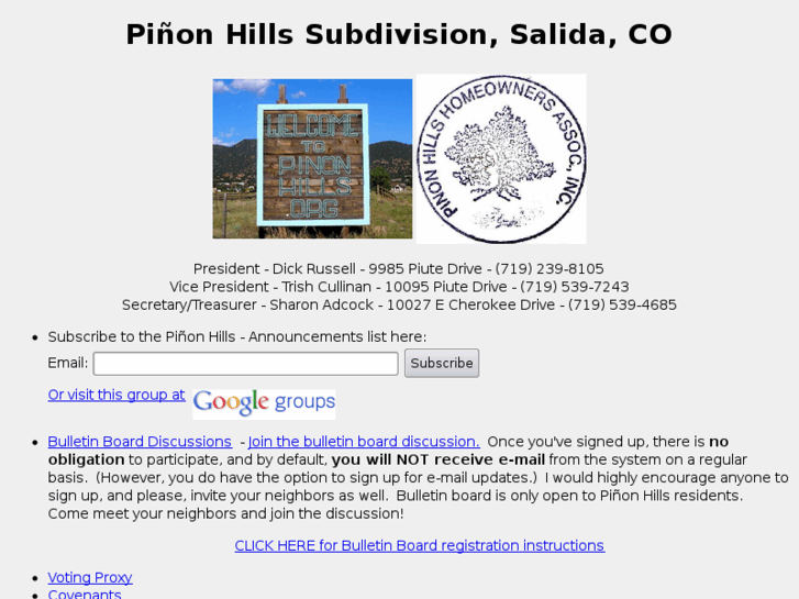 www.pinonhills.org