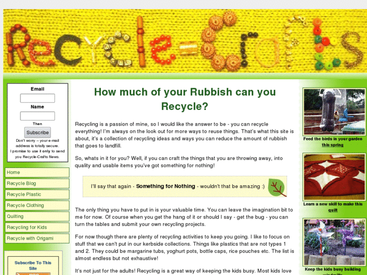 www.recycle-crafts.com