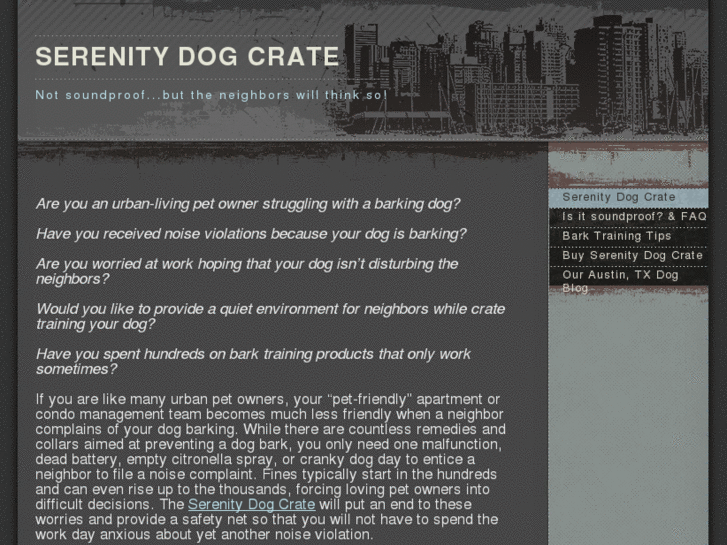 www.serenitydogcrate.com