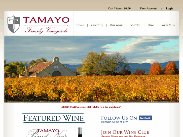 www.tamayowine.com