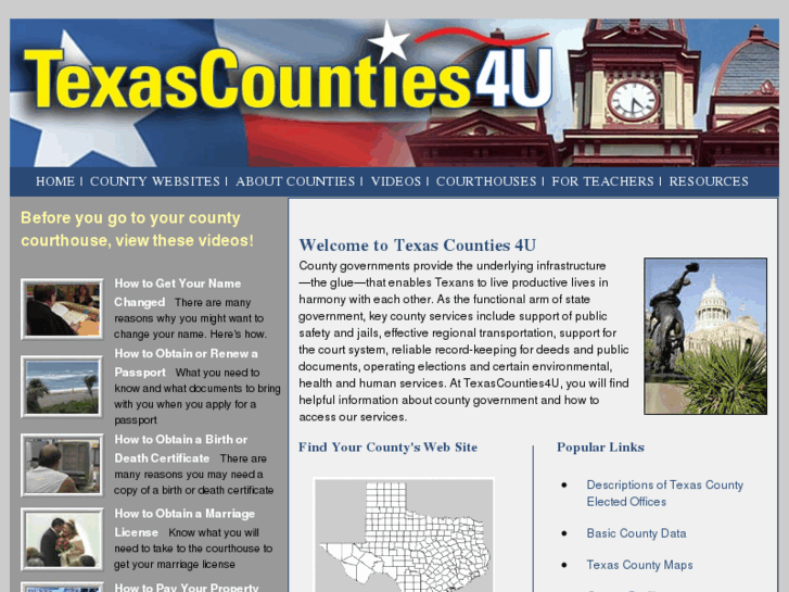 www.texascounties4u.com