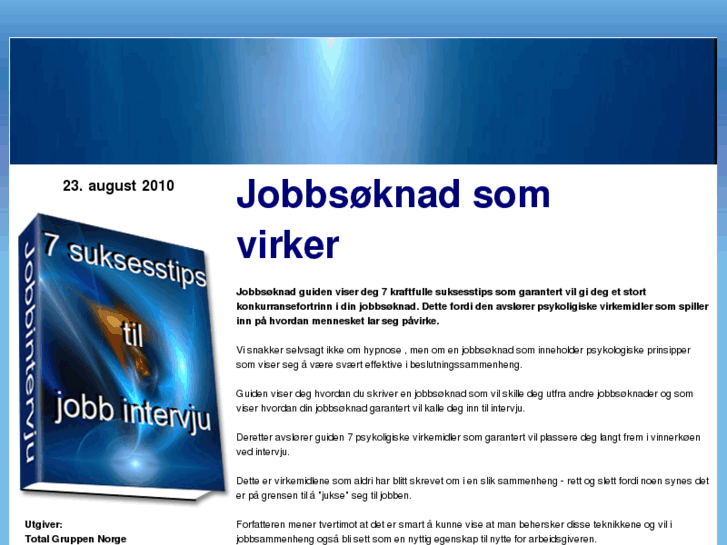 www.xn--jobbsknad-p8a.net