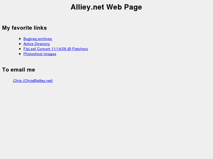 www.alliey.net