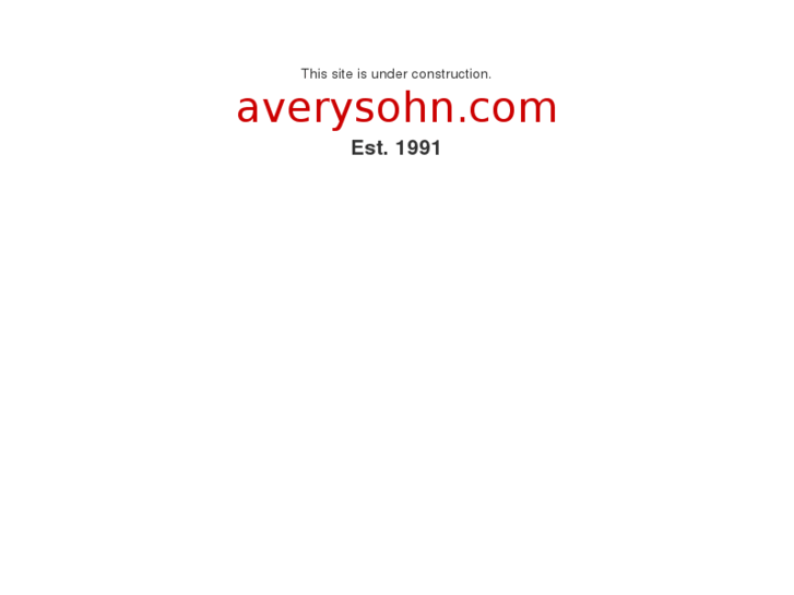 www.averysohn.com