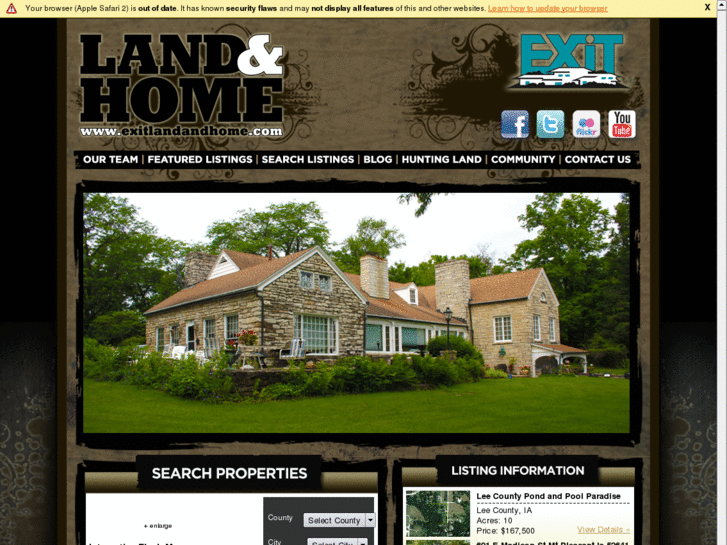 www.exitlandandhome.com