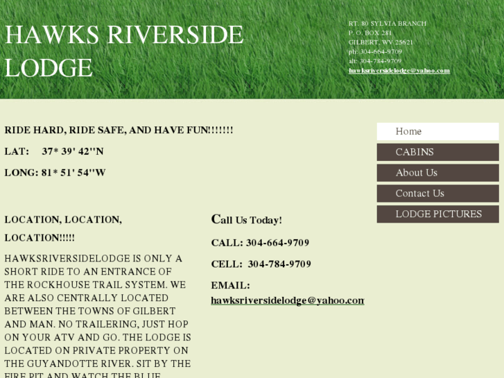 www.hawksriversidelodge.com