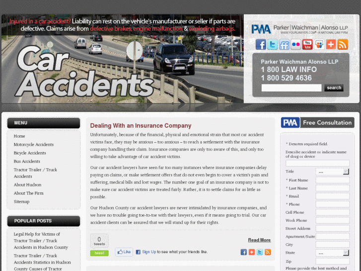 www.hudson-car-accident-lawyer-online.com